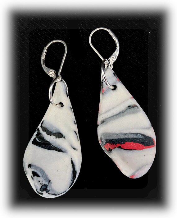 STONEWARE DROP EARRINGS