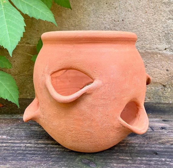 TERRACOTTA STRAWBERRY POT