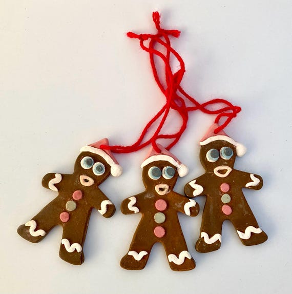 GINGERBREAD MAN ORNAMENTS