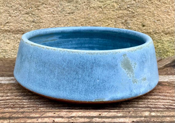 STONEWARE DOG BOWL