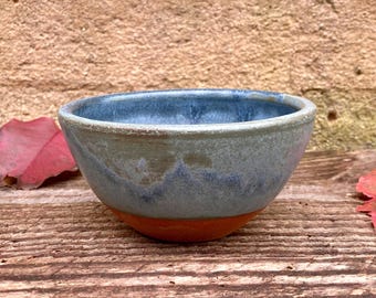 STONEWARE SHAVING BOWL #40. Ceramic cup for whipping up lots of lather.