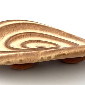CERAMIC SOAP DISH #9 handmade stoneware clay soap holder - home decor - bath - kitchen -handmade - studio pottery - one of a kind