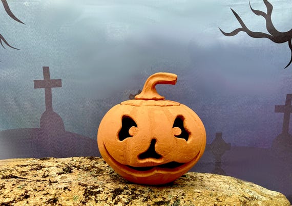 TERRACOTTA PUMPKIN