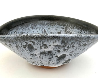 STONEWARE BOWL #17 Handmade ceramic bowl for soup, salad, cereal, pasta, ice cream, etc.