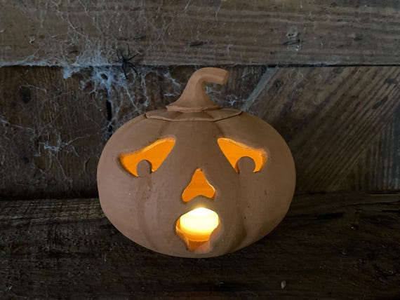 TERRA COTTA PUMPKIN