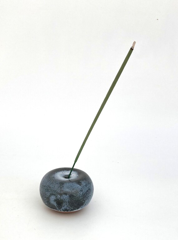 STONEWARE INCENSE BURNER #7 ceramic stick incense holder