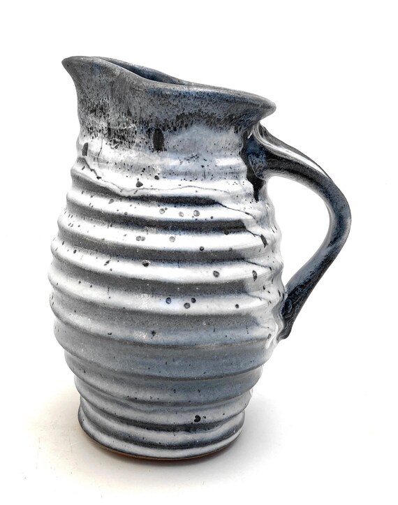 SMALL STONEWARE PITCHER