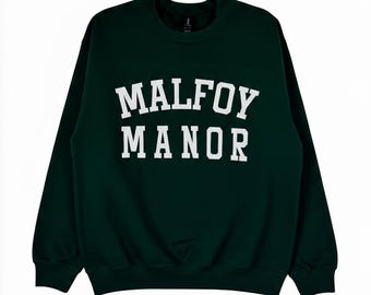 Sudadera universitaria de la Mansión Malfoy / Dramione, Draco Malfoy, Hermione Granger