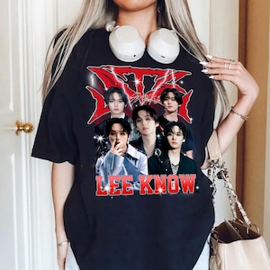Retro Stray Kids Lee Know Shirt,  Stray Kids Domiate World Tour 2025 in US Shirt, Stray Kids Kpop Shirt, Stray Kids Domiate World Tour Shirt