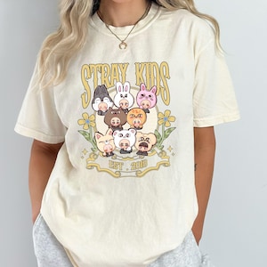 Vintage Stray Kids Skzoo Shirt, Stray Kids Domiate World Tour Shirt, Stray Kids Members Skz Shirt, Stray Kids Kpop Shirt, Stray Kids Merch