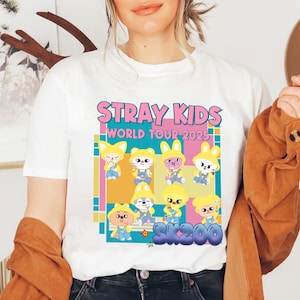 Stray Kids dominATE SKZOO World Tour In Europe 2025 Wash Shirt, Evil Skzoo Shirt, Stray Kids Mixtape Dominate Shirt, Stray Kids Kpop Shirt
