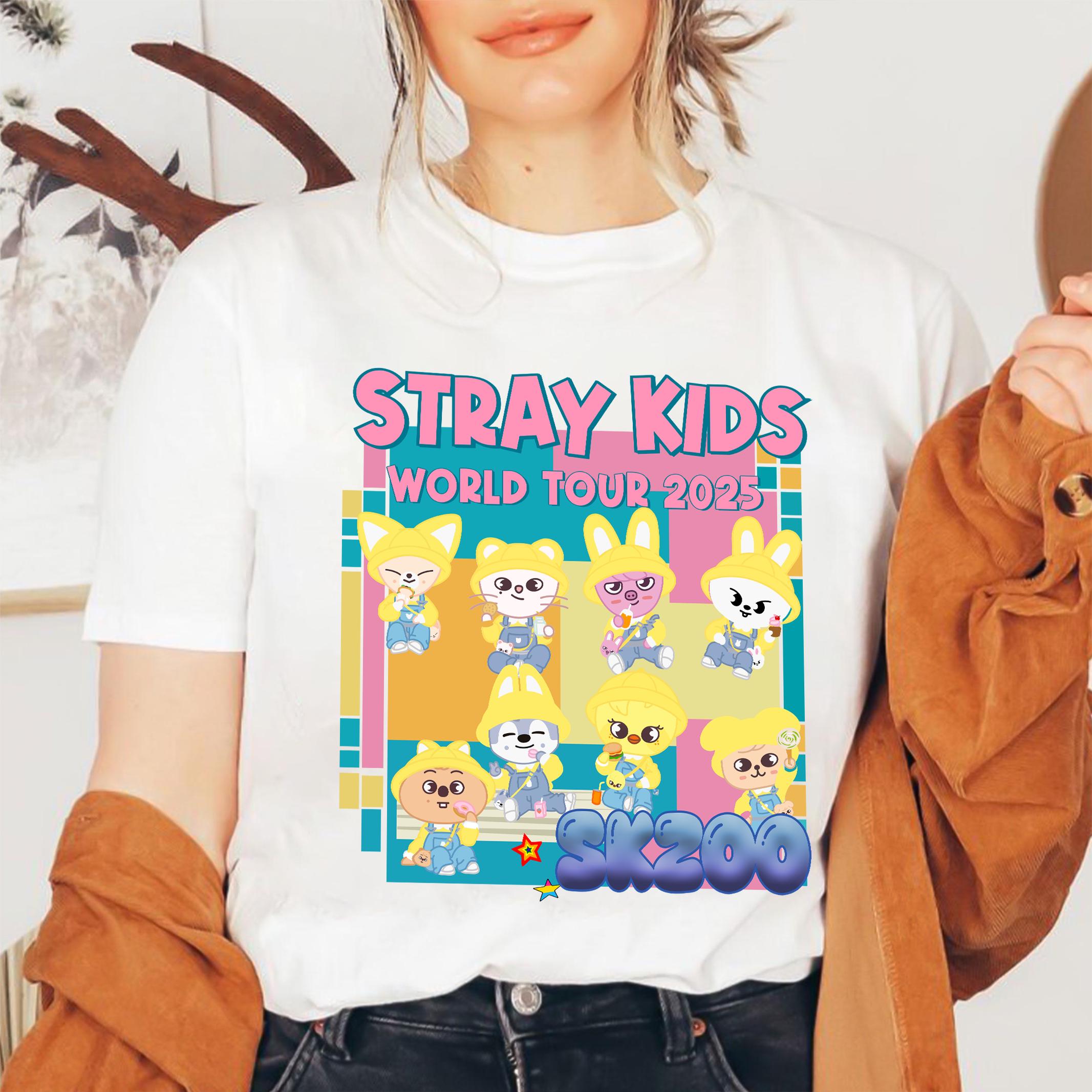 dominATE ヨーロッパ　ツアーTシャツ スキズdominATE ヨーロッパツアー Tシャツ straykids Mサイズ