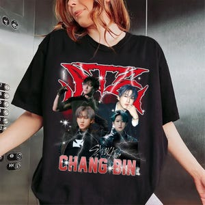 Vintage Stray Kids Changbin Shirt,  Stray Kids Domiate World Tour 2025 in US Shirt, Stray Kids Kpop Shirt, Stray Kids Domiate World Tour Tee