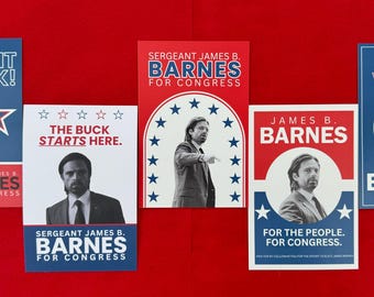 Congressman Bucky Barnes Postcards