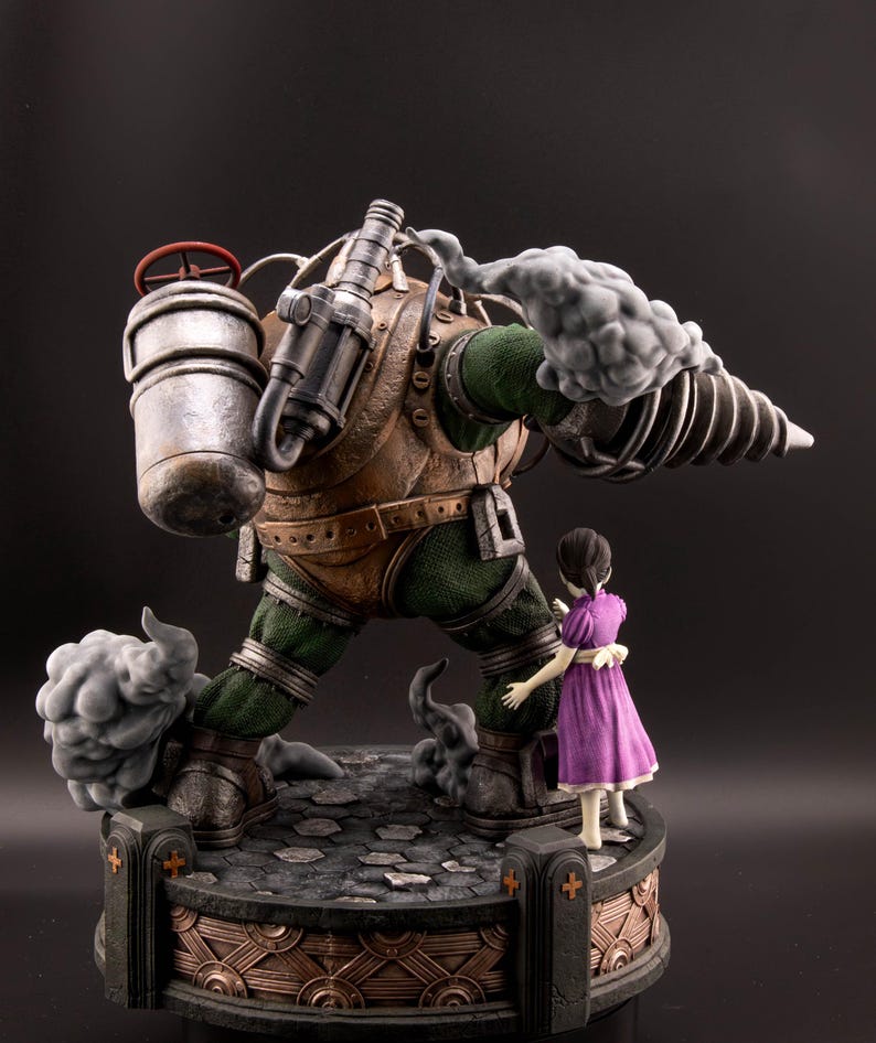 Bioshock Tank Big Daddy Little Sister - Etsy