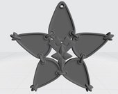 Wayfinder with charm for cosplay: 3D Print STL digital File