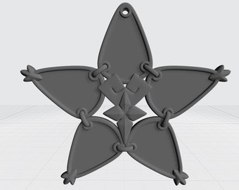 Wayfinder with charm for cosplay: 3D Print STL digital File
