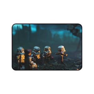 Gaming Desk Mat - Star Wars Inspired, Gamer Gift, Mouse Pad, Desk Accessory, Sci-Fi Decor