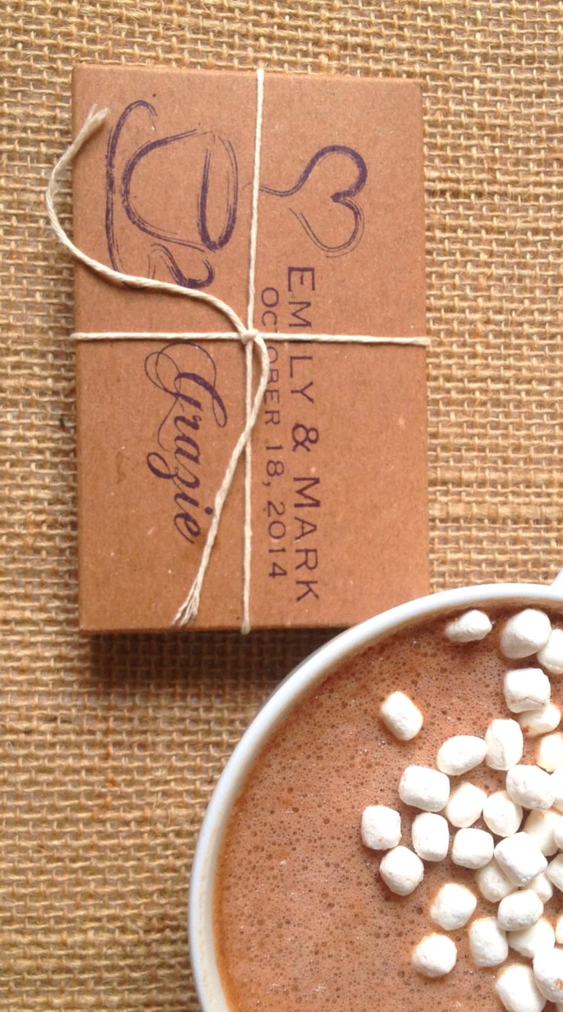 Unique Hot Chocolate Wedding Favors. Homemade Hot Cocoa Etsy