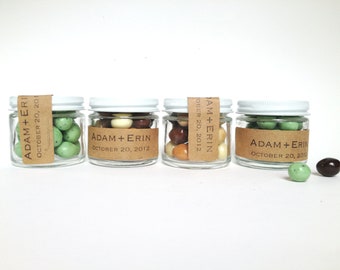 Rustic Fall Wedding Gift. Chocolate Espresso Bean Wedding Favors. Bridal Shower Favors. Set of 24 with Custom Stamp. Unique and cute!