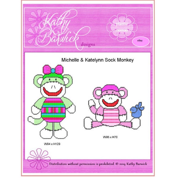 Sock Monkey Wall Etsy