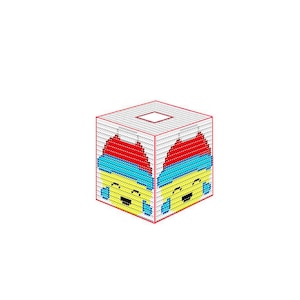 Plastic Canvas Holiday Expressions #4 Tissue Box Cover Instant Download  PDF