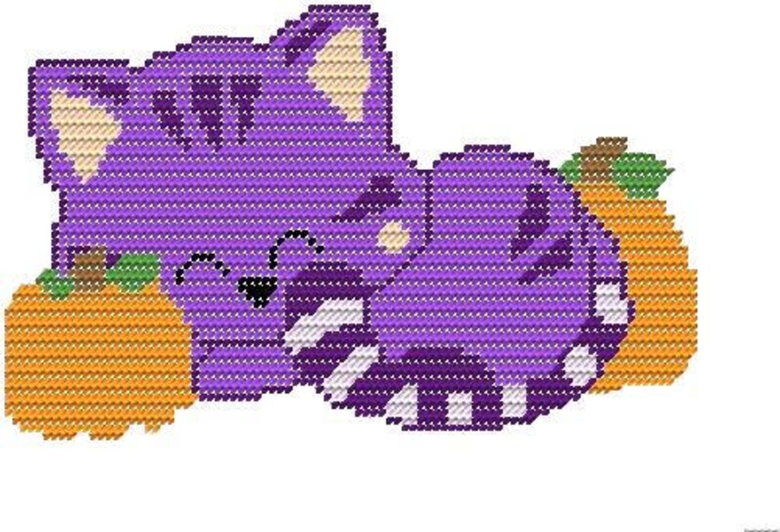 Plastic Canvas Cat Napping Kitty Wall Hanging PDF Instant Etsy