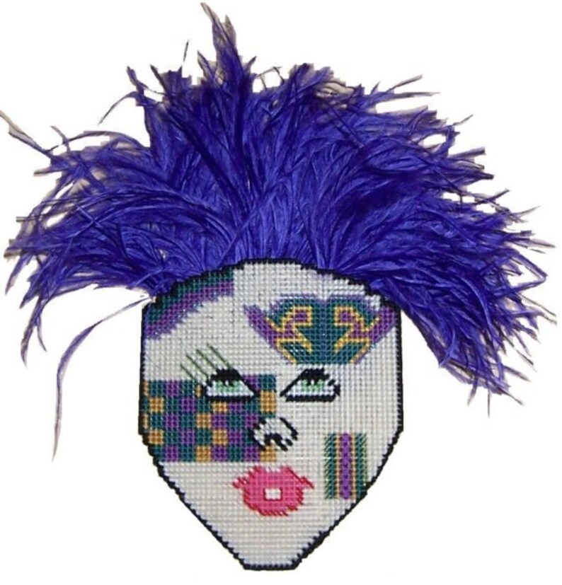 Plastic Canvas Face Masks Set of Five PDF Patterns Instant Etsy