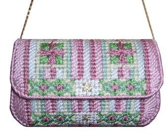 Plastic Canvas Pretty Pastels Pocketbook Pattern Instant Download... Does not come in the mail!!!