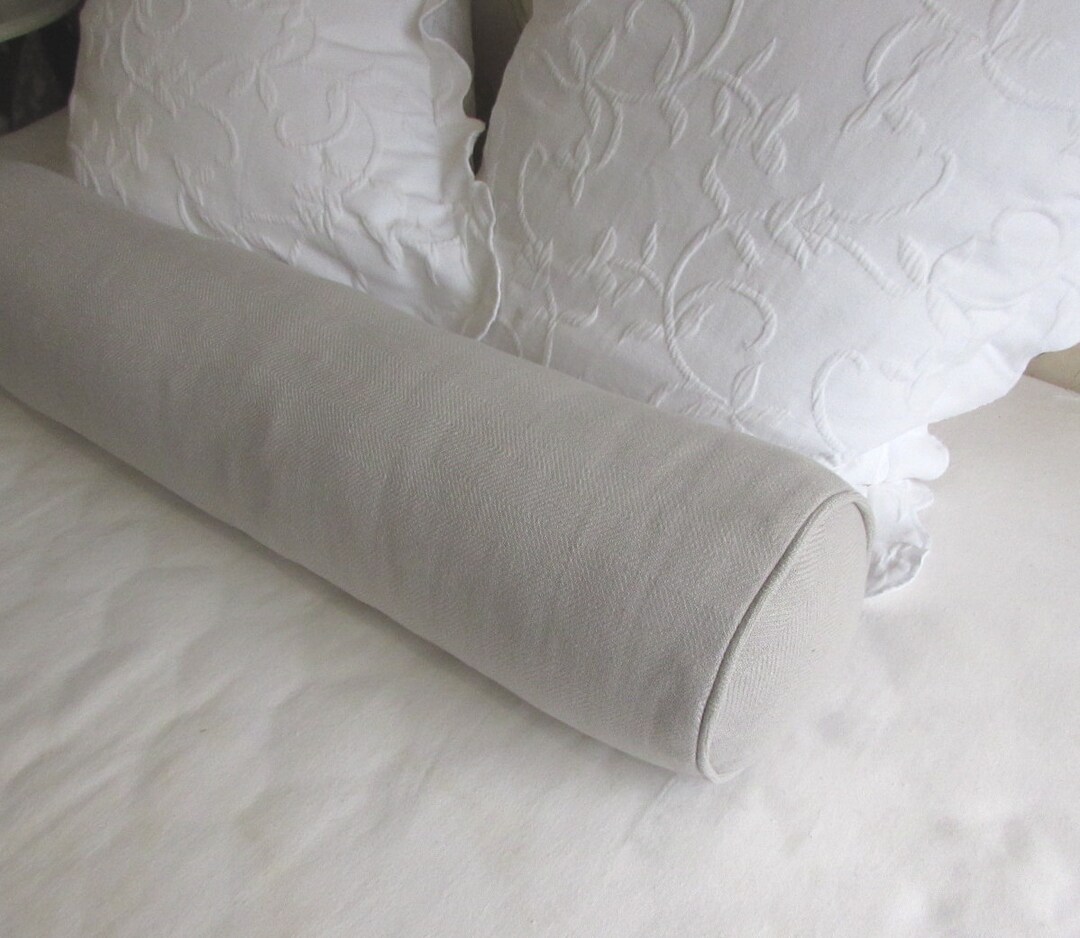 8x36 Daybed Size BOLSTER Pillow Includes Insert Platinum Gray Etsy