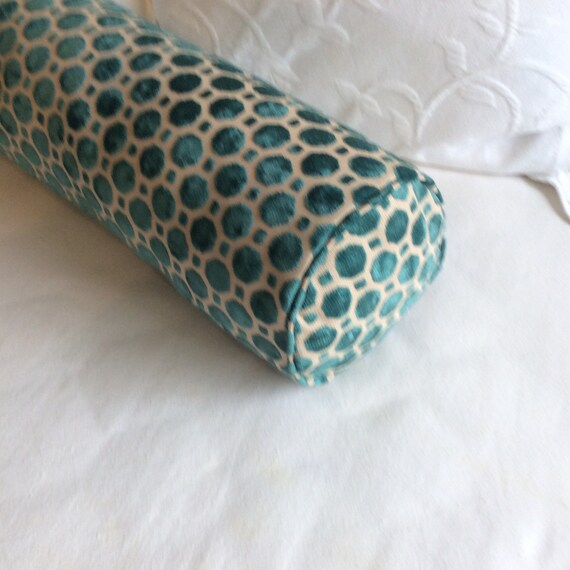 Turquoise bolster cheap pillow