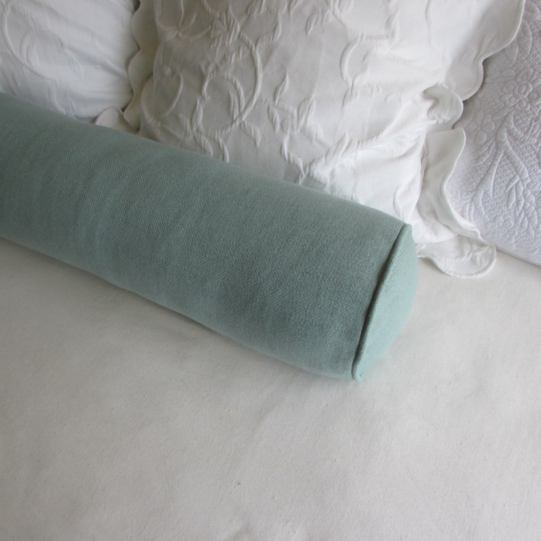 8x36 AQUA Bolster Pillow Includes Insert Great for Daybed Etsy