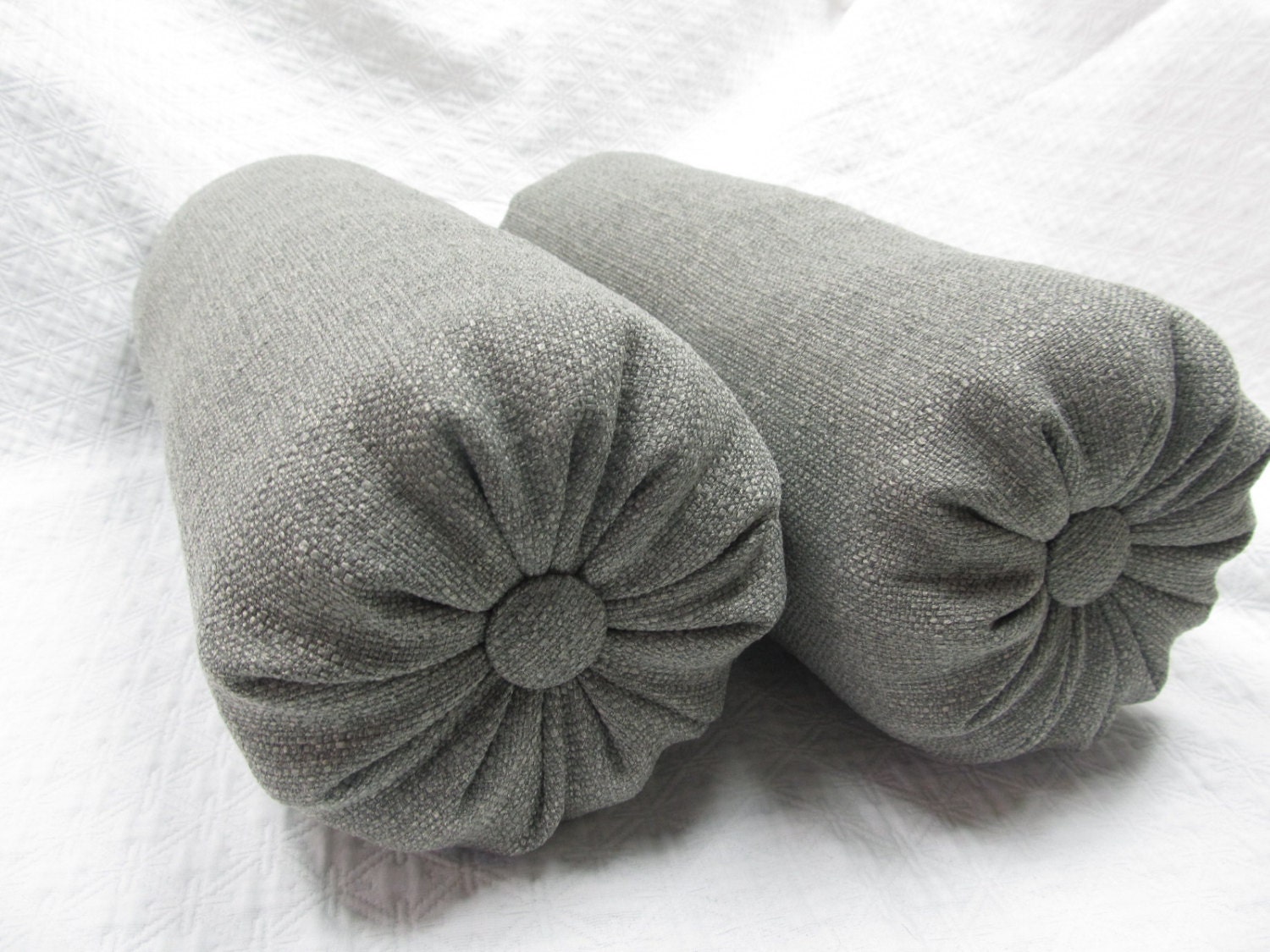 MEDINA GRAVEL Gray Bolster Pillow 6x14 6x16 6x18 6x20 6x22 Etsy