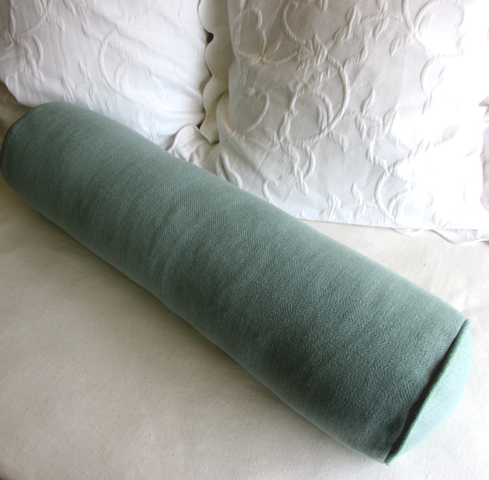 7x20 AQUA Bolster Pillow Includes Insert Great for Daybed Etsy