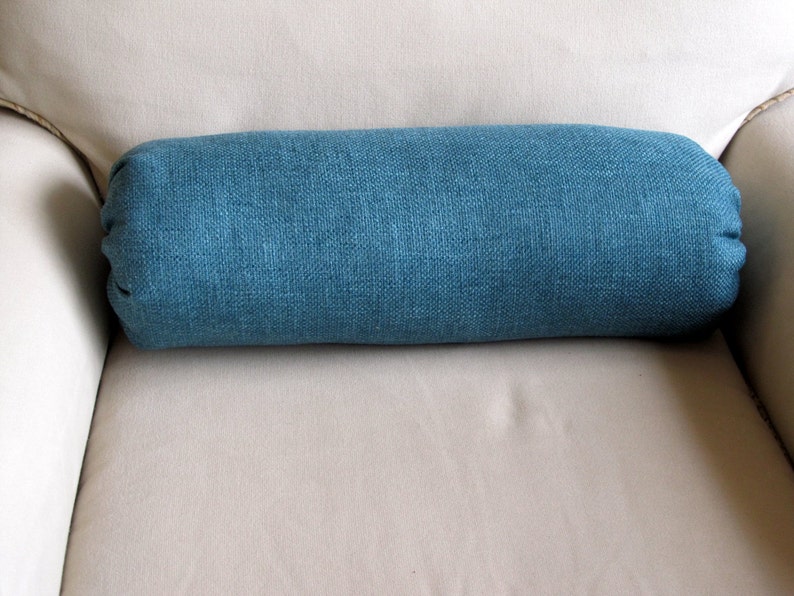 TEAL SINGLE Large Bolster Pillow 6x14 6x16 6x18 6x20 6x22 Etsy