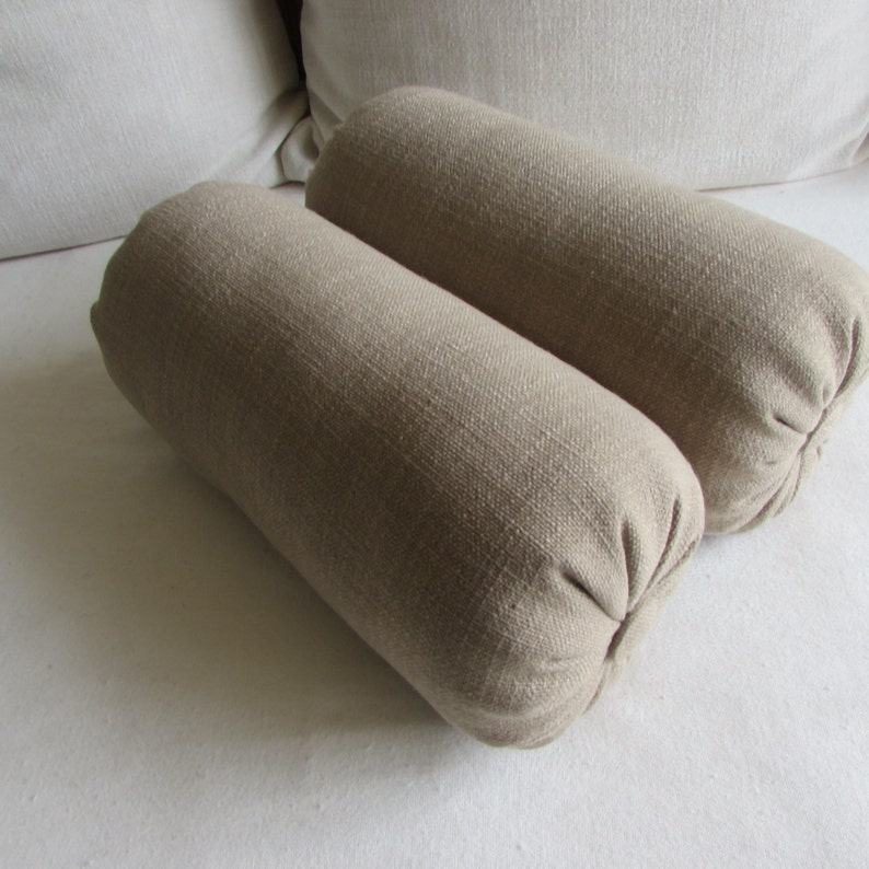 PAIR Decorative Lumbar Bolster Pillows 6x14 6x16 8x18 6x20 Etsy