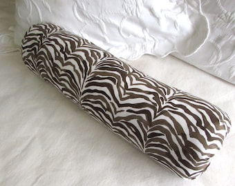 Serengeti Cafe brown bolster lumbar pillow 6x14 6x16 6x18 6x20 6x22