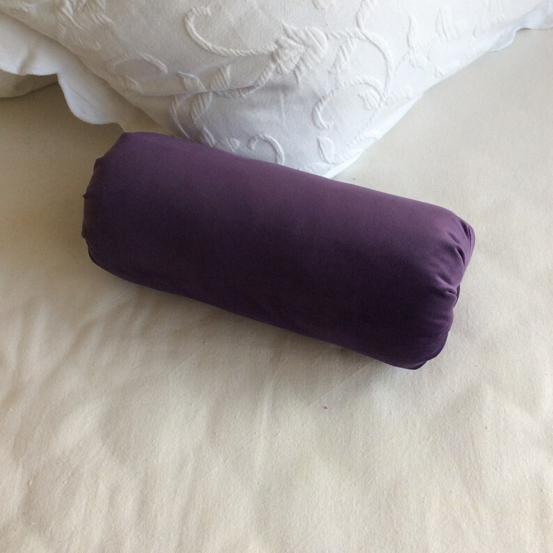 Grape Purple Faux Velvet Bolster Pillow 6x14 6x16 6x18 6x18 Etsy