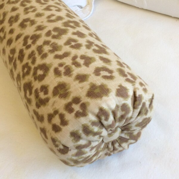 Cheetah Lumbar Pillow Etsy