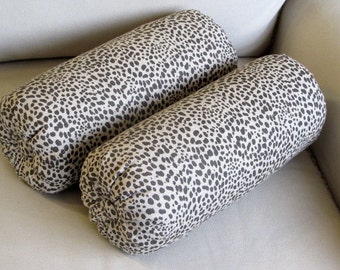 CUB  a PAIR of bolster pillows 6x14 6x16 6x18 6x20 6x22