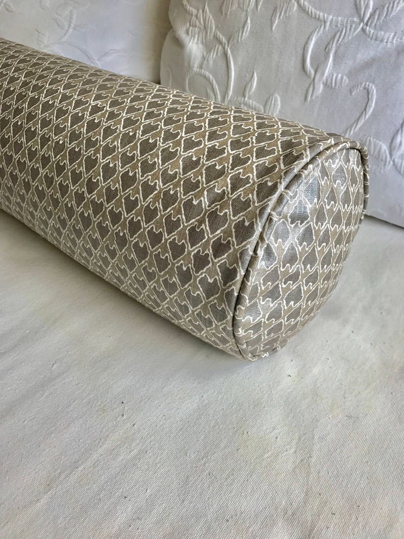 DIEGO Bolster Pillow 8x36 Includes Insert in Champagne Etsy