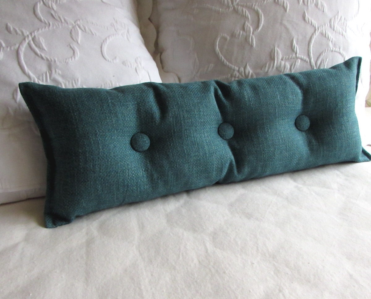 TEAL 9x25 Bolster/lumbar pillow available in many of our Etsy