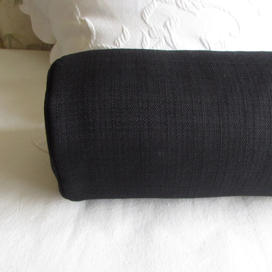 8X36 Daybed Size BLACK bolster pillow includes insert Etsy