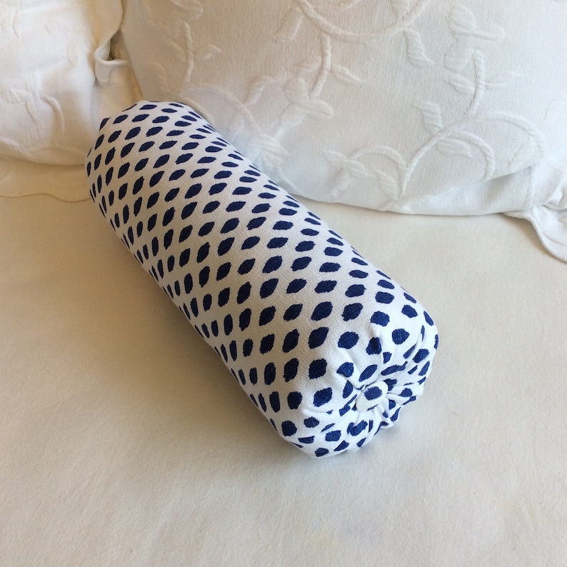 SAHARA INDIGO blue bolster pillow 6x14 6x16 6x18 6x20 6x22 Etsy