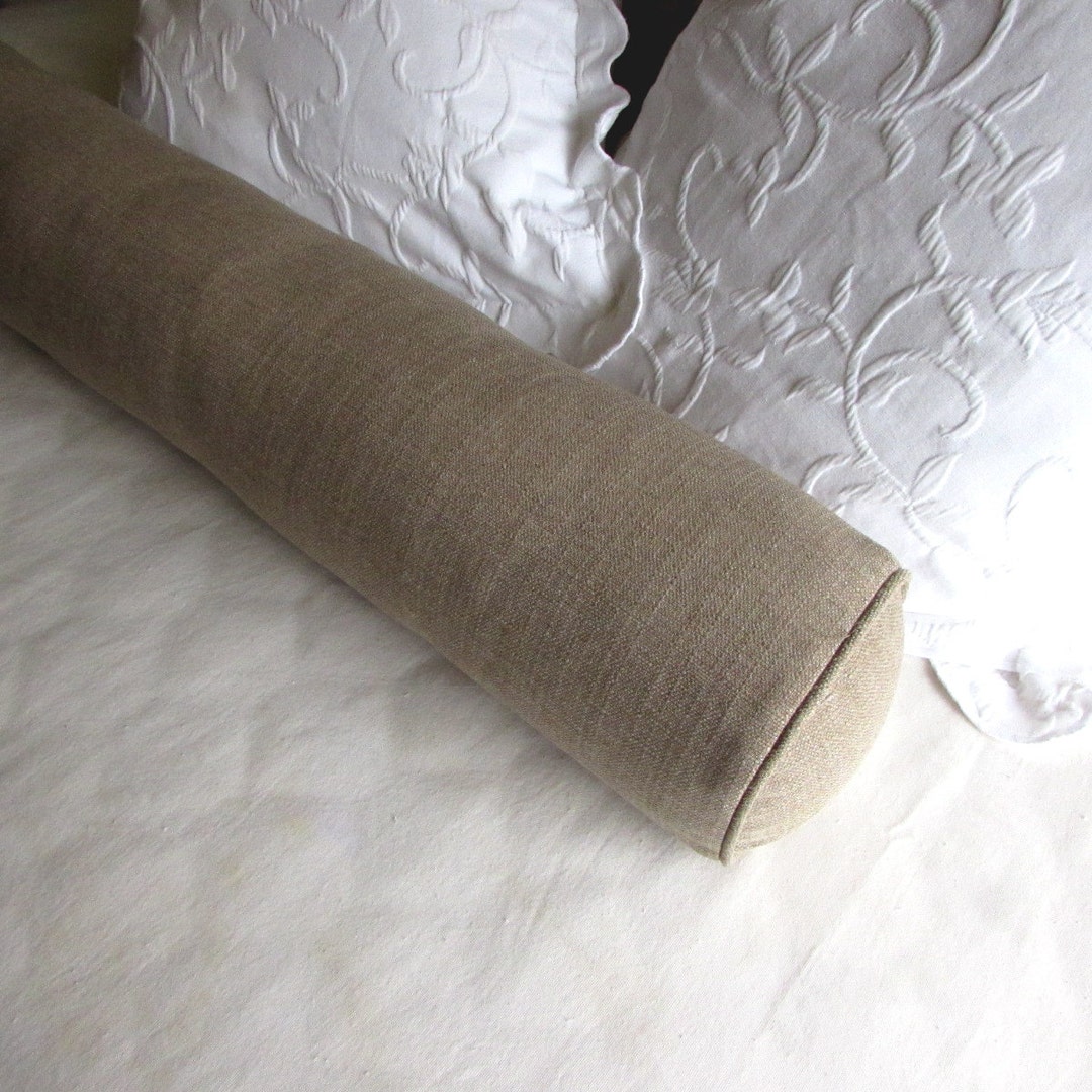 8x36 BOLSTER Pillow Sand Beige Includes Insert Etsy