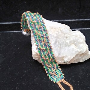 Sea Grass Bracelet in Ocean Waves