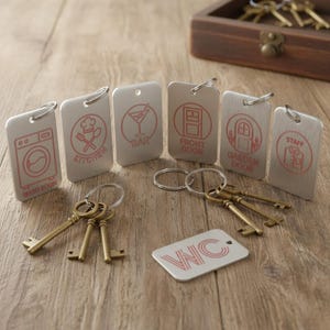 Keychains for Service Rooms (Plexiglass, 3mm) Laser Cut Files
