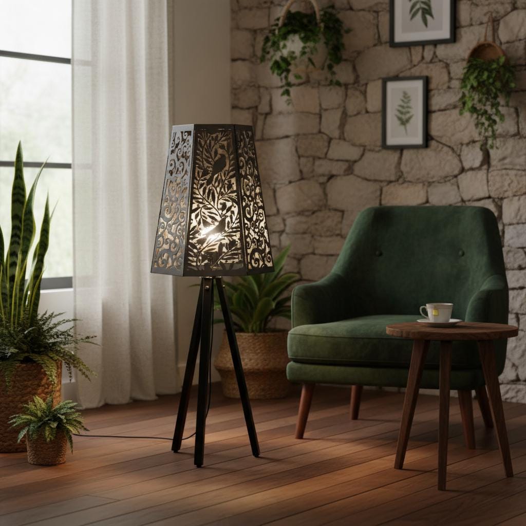 Art deco floor lamp - Etsy 日本