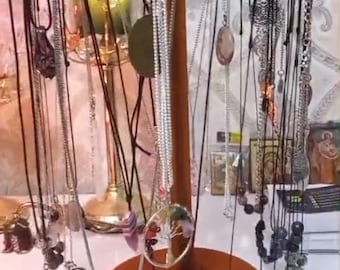 Jewelry Display Stand Laser Cut Files SVG DXF | Necklace Pendant Holder (Digital Download)