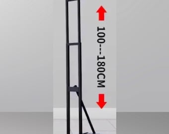 Robuster verstellbarer Posterständer mit wassergefüllter Basis